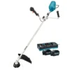 Makita UR012GT202 XGT 2x40V Max Li-Ion Accu Bosmaaier Set (2x 5,0Ah) - U-greep - Koolborstelloos