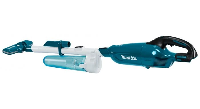 Makita DCL280FZC 18 V V Li-ion Accu Steelstofzuiger Body - Blauw Met Cycloon - Koolborstelloos 1 Makita DCL280FZC 18 V V Li-ion Accu Steelstofzuiger Body - Blauw Met Cycloon - Koolborstelloos