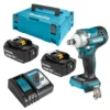 Makita DTW300RTJ 18V Li-ion Accu Slagmoersleutel Set (2x 5.0Ah Accu) In Mbox - 330Nm - 1/2"