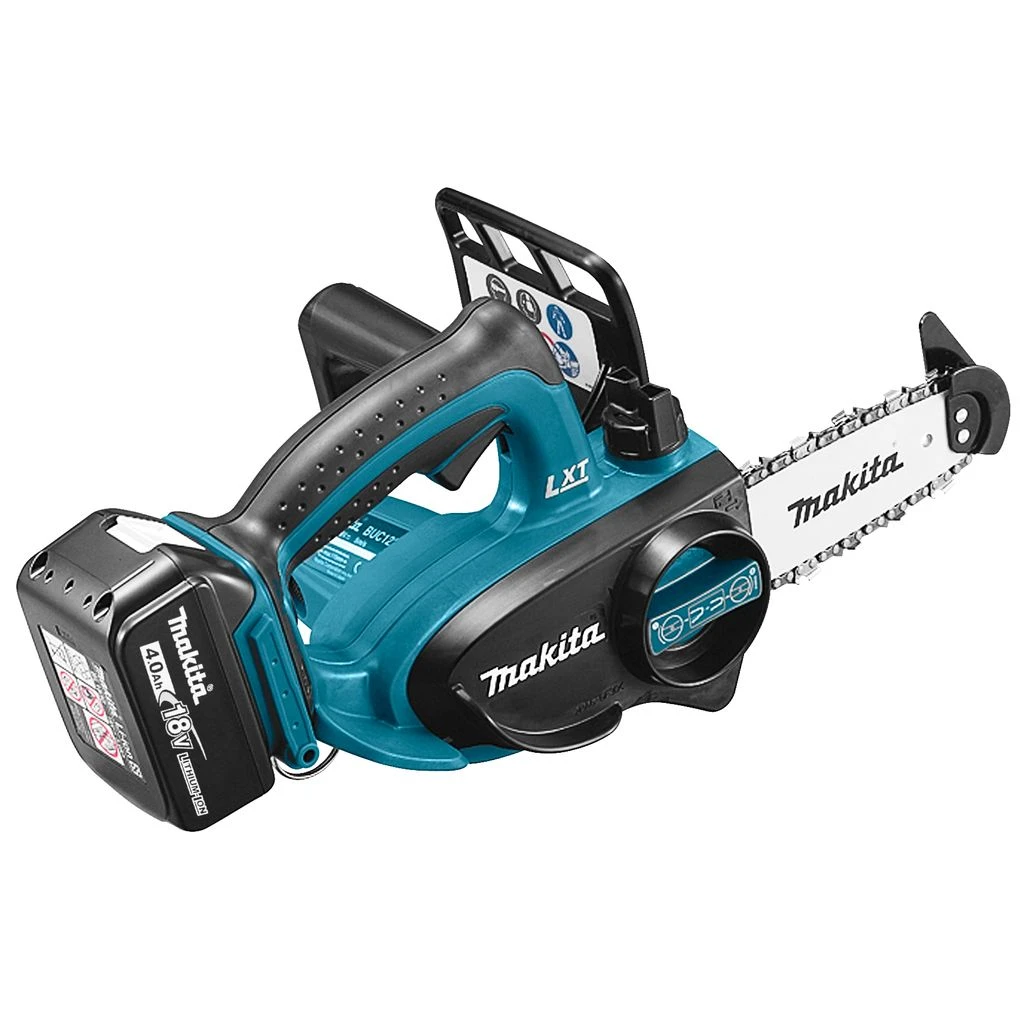 Makita DUC122RTE 18V Li-Ion Accu Kettingzaag Set (2x 5.0Ah Accu) In Koffer - 115mm 1 Makita DUC122RTE 18V Li-Ion Accu Kettingzaag Set (2x 5.0Ah Accu) In Koffer - 115mm