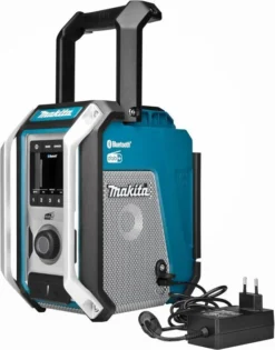Makita DMR115 10,8-18V Li-Ion Accu Bouwradio - DAB+ - Bluetooth - Werkt Op Netstroom & Accu -Makita 0d8e6952499a668fdd5078b57e423e60