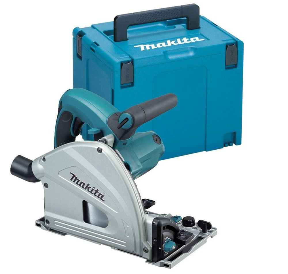 Makita SP6000J1X2 Invalzaag In Mbox Incl. Geleiderail (2st) In Foudraal - 1300W - 165mm 6 Makita SP6000J1X2 Invalzaag In Mbox Incl. Geleiderail (2st) In Foudraal - 1300W - 165mm - Afbeelding 6