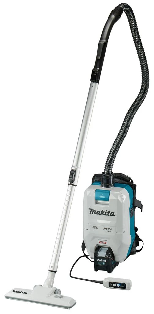 Makita VC008GL201 XGT 40 V Max Li-Ion Rugstofzuiger Set (2x8, Ah Accu) In Doos 4 Makita VC008GL201 XGT 40 V Max Li-Ion Rugstofzuiger Set (2x8, Ah Accu) In Doos - Afbeelding 4