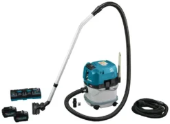 Makita VC004GLT21 XGT 40 V Max Li-Ion Accu Stofzuiger Set (2x 5.0Ah Accu) - AWS