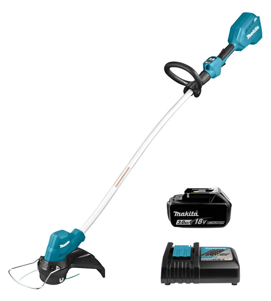 Makita DUR189RF 18V Li-Ion Accu Grastrimmer Set (1x 3.0Ah Accu) - Koolborstelloos - 30cm 1 Makita DUR189RF 18V Li-Ion Accu Grastrimmer Set (1x 3.0Ah Accu) - Koolborstelloos - 30cm