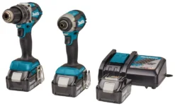 Makita DLX2180TJ1 18V Li-Ion Accu Klop-/schroefmachine (DHP484) & Slagschroevendraaier (DTD153) Combiset (3x 5,0Ah Accu) In Mbox - Koolborstelloos -Makita 167cd672b7b3950f08d71964d7bf6418