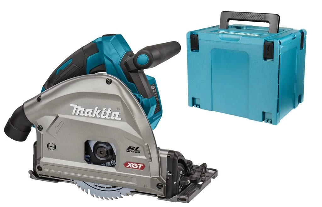 Makita SP001GZ04 XGT 40V Max Li-ion Accu Invalcirkelzaag Body In Mbox - Met Geleiderai 1500 Mm En AWS Zender In Tas 2 Makita SP001GZ04 XGT 40V Max Li-ion Accu Invalcirkelzaag Body In Mbox - Met Geleiderai 1500 Mm En AWS Zender In Tas - Afbeelding 2