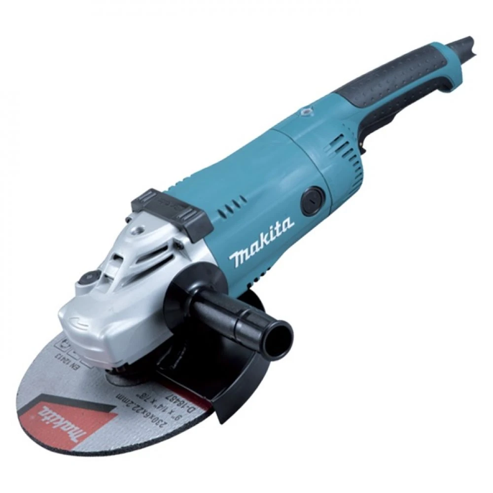 Makita GA9020RFK1 Haakse Slijper In Koffer - 2200W - 230mm - Softstart 2 Makita GA9020RFK1 Haakse Slijper In Koffer - 2200W - 230mm - Softstart - Afbeelding 2
