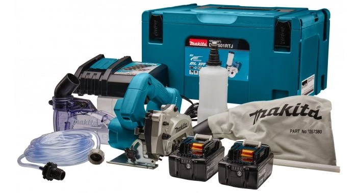 Makita DCC501RTJ LXT 18V Li-ion Accu Diamantsnijder Set (2x 5,0 Ah) In Mbox - Nat En Droog - 125 Mm 1 Makita DCC501RTJ LXT 18V Li-ion Accu Diamantsnijder Set (2x 5,0 Ah) In Mbox - Nat En Droog - 125 Mm