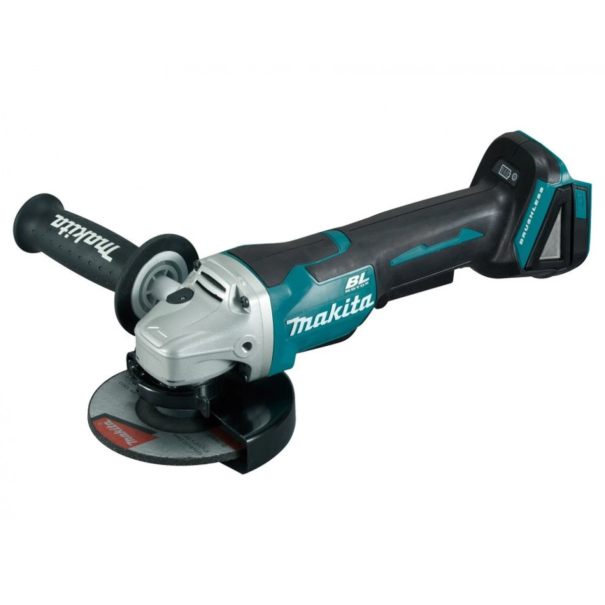 Makita DGA505RMJ 18V Li-Ion Accu Haakse Slijper Set (2x 4.0Ah Accu) In Mbox - 125mm - Koolborstelloos - Softstart 2 Makita DGA505RMJ 18V Li-Ion Accu Haakse Slijper Set (2x 4.0Ah Accu) In Mbox - 125mm - Koolborstelloos - Softstart - Afbeelding 2