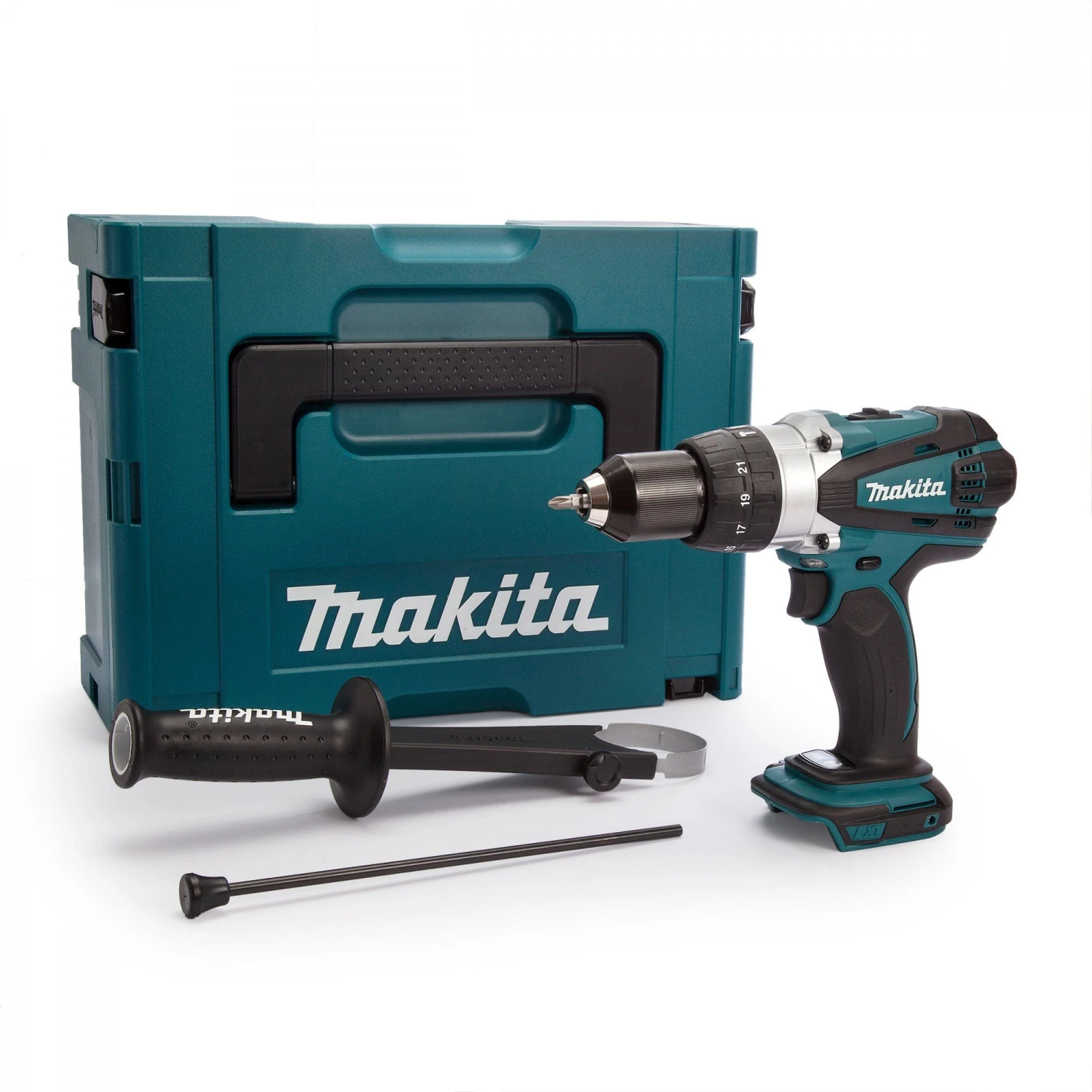 Makita DHP458ZJ 18V Li-Ion Accu Klopboor-/schroefmachine Body In Mbox 1 Makita DHP458ZJ 18V Li-Ion Accu Klopboor-/schroefmachine Body In Mbox