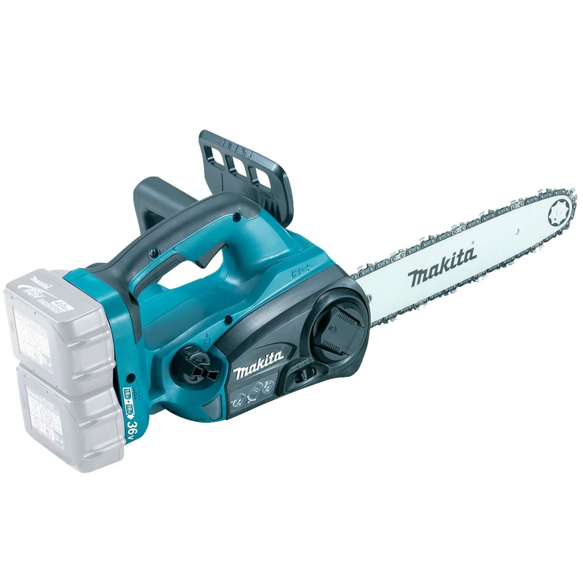 Makita DUC302Z 36V (2x 18V) Li-Ion Accu Kettingzaag Body - 300mm 1 Makita DUC302Z 36V (2x 18V) Li-Ion Accu Kettingzaag Body - 300mm