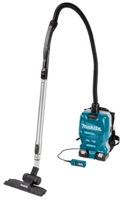 Makita DVC261TX11 2x18V Li-Ion Accu Rugstofzuiger Set (2x 5,0Ah) Incl. Accessoires - 120m³/uur - Koolborstelloos -Makita 2b6712851c4a0c6e9d14b78b30a70a2b