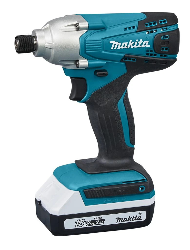 Makita DK18A35X2 18V Li-Ion Accu Klopboor-/schroefmachine (DF488DZ) & Slagschroevendraaier (TD127DZ) Combiset (2x 2Ah) In Koffer 2 Makita DK18A35X2 18V Li-Ion Accu Klopboor-/schroefmachine (DF488DZ) & Slagschroevendraaier (TD127DZ) Combiset (2x 2Ah) In Koffer - Afbeelding 2