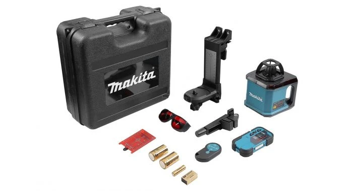 Makita SKR200Z Zelfnivellerende Rotatielaser In Koffer - 30m 1 Makita SKR200Z Zelfnivellerende Rotatielaser In Koffer - 30m