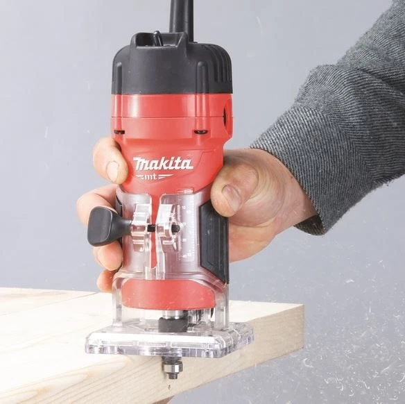 Makita M3700 Kantenfrees - 530 W - 6mm 2 Makita M3700 Kantenfrees - 530 W - 6mm - Afbeelding 2