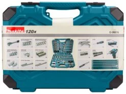 Makita E-06616 Gereedschapset In Koffer - 120-delig 23 Makita E-06616 Gereedschapset In Koffer - 120-delig -Makita 3385feb9897a32b29171d6d5c68fbc9d