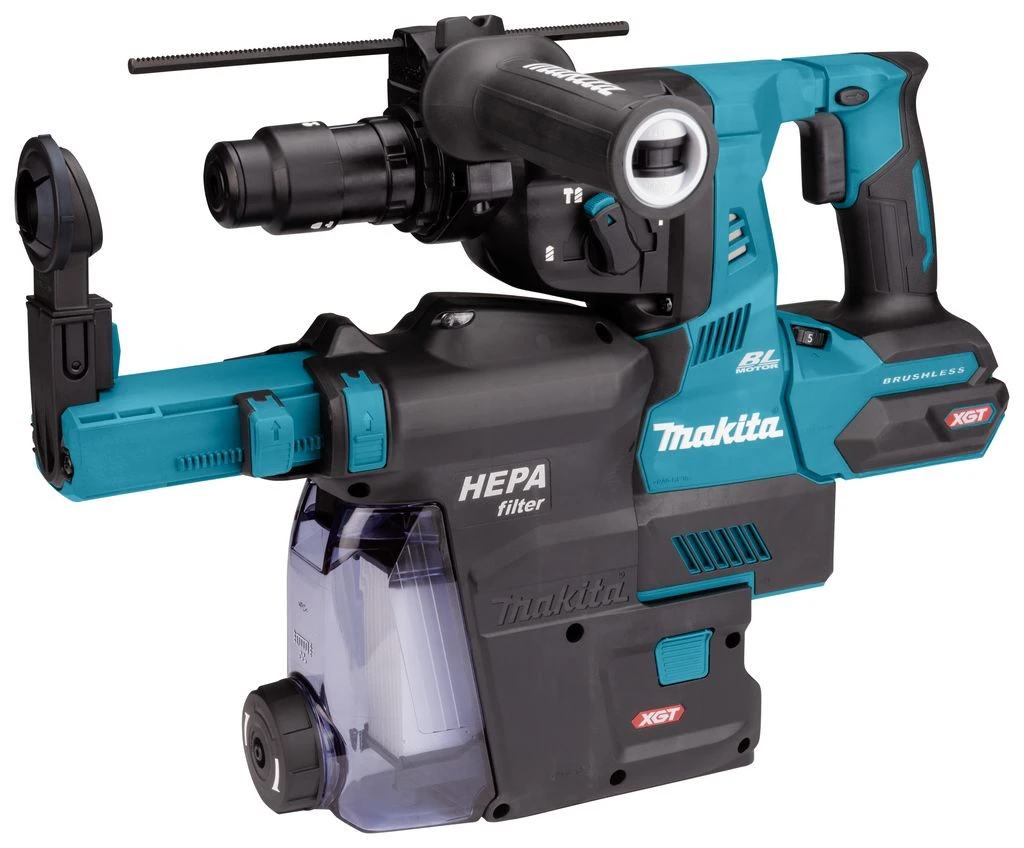 Makita HR004GZ02 XGT 40V Max Li-Ion Accu SDS-Plus Combihamer Body Incl. Stofafzuigsysteem - 2,9J - Koolborstelloos 2 Makita HR004GZ02 XGT 40V Max Li-Ion Accu SDS-Plus Combihamer Body Incl. Stofafzuigsysteem - 2,9J - Koolborstelloos - Afbeelding 2