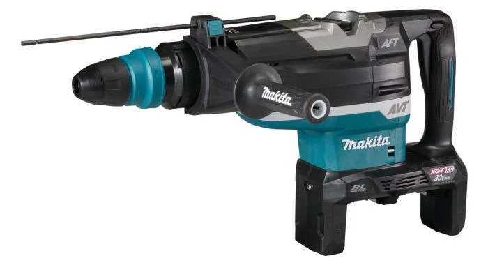 Makita HR006GZ04 XGT 2x40V Max Li-Ion Accu SDS-Max Combihamer Body Met AWS Zender En Stofafzuigset, In Koffer In Koffer - 21,4J - Koolborstelloos 1 Makita HR006GZ04 XGT 2x40V Max Li-Ion Accu SDS-Max Combihamer Body Met AWS Zender En Stofafzuigset, In Koffer In Koffer - 21,4J - Koolborstelloos