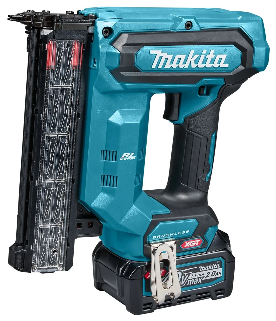 Makita FN001GA202 XGT 40V Max Li-ion Accu Brad Tacker Set (2x2,0 Ah) In Mbox 3 Makita FN001GA202 XGT 40V Max Li-ion Accu Brad Tacker Set (2x2,0 Ah) In Mbox - Afbeelding 3