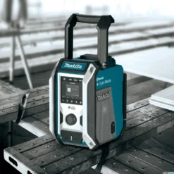 Makita DMR115 10,8-18V Li-Ion Accu Bouwradio - DAB+ - Bluetooth - Werkt Op Netstroom & Accu -Makita 3b8f7e17d7a97f44bee4daa4b52f1ac3