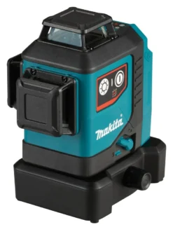 Makita SK700DX 12V Max Li-Ion Accu Kruislijnlaser Set (1x2.0Ah) In Tas - Zelfnivellerend - Rood 3x360°- 25m
