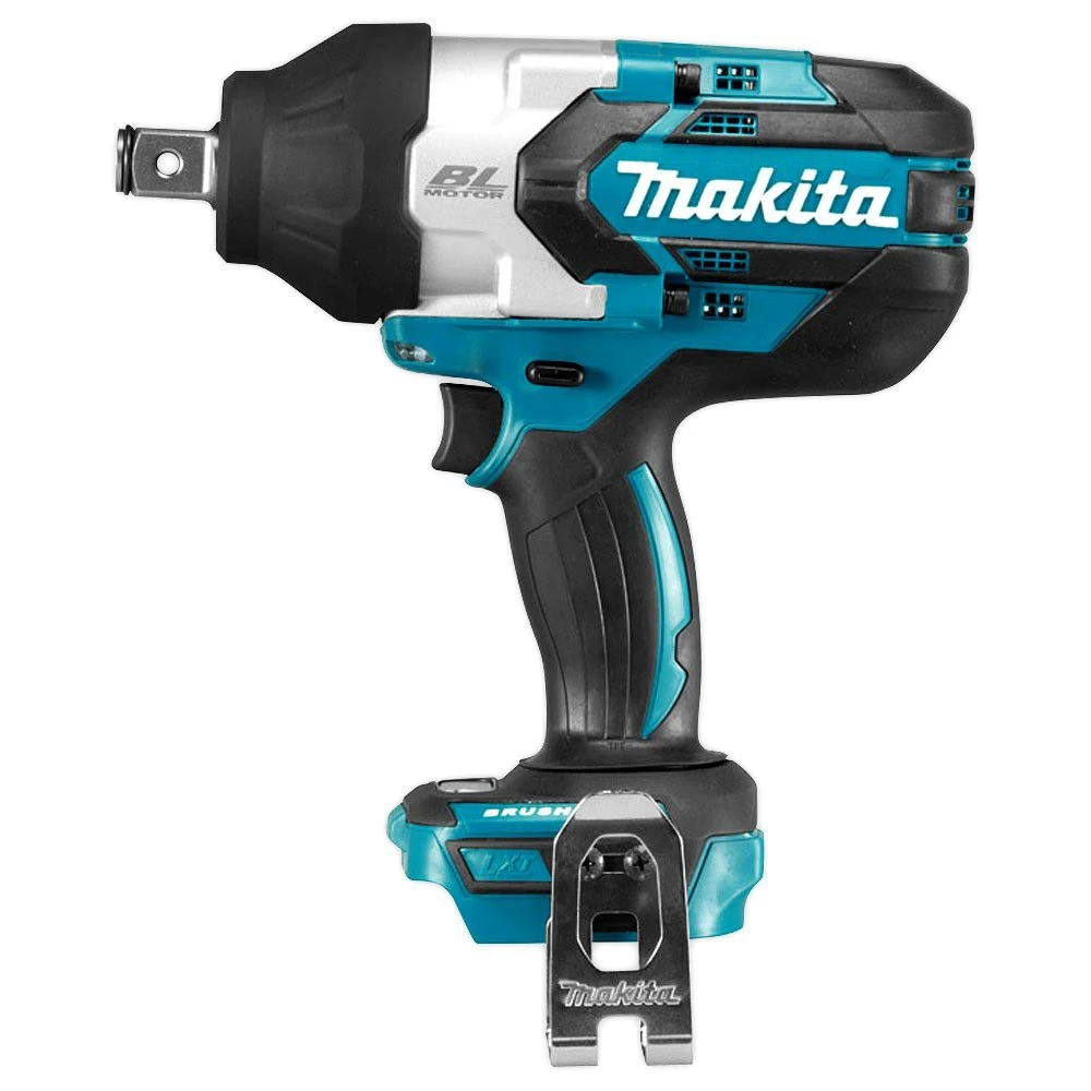 Makita DTW1001Y1J 18V Li-Ion Accu Slagmoersleutel Set (1x 1.5Ah Accu) In Mbox - 1050Nm - 3/4" - Koolborstelloos 2 Makita DTW1001Y1J 18V Li-Ion Accu Slagmoersleutel Set (1x 1.5Ah Accu) In Mbox - 1050Nm - 3/4" - Koolborstelloos - Afbeelding 2