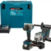 Makita DLX2430TJ 18V Li-Ion Accu Boor-/schroefmachine (DDF486) & Haakse Slijper (DGA504) Combiset (2x 5.0Ah) In Mbox