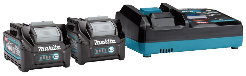 Makita 191J81-6 Startset 40V Max XGT DC40RA/2xBL4025 1 Makita 191J81-6 Startset 40V Max XGT DC40RA/2xBL4025