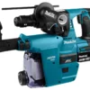Makita DHR243T3JW 18V Li-Ion Accu SDS-plus Combihamer Incl. Snelspanboorkop En Stofafzuiging Set (3x 5.0Ah Accu) In Mbox - 2J - Koolborstelloos