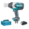 Makita DTW1001Y1J 18V Li-Ion Accu Slagmoersleutel Set (1x 1.5Ah Accu) In Mbox - 1050Nm - 3/4" - Koolborstelloos