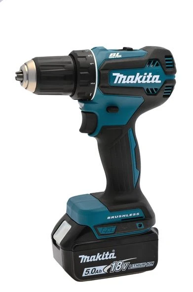 Makita DDF485RTJ3 18V Li-Ion Accu Boor-/schroefmachine Set (3x 5.0Ah) In Mbox - Koolborstelloos 1 Makita DDF485RTJ3 18V Li-Ion Accu Boor-/schroefmachine Set (3x 5.0Ah) In Mbox - Koolborstelloos