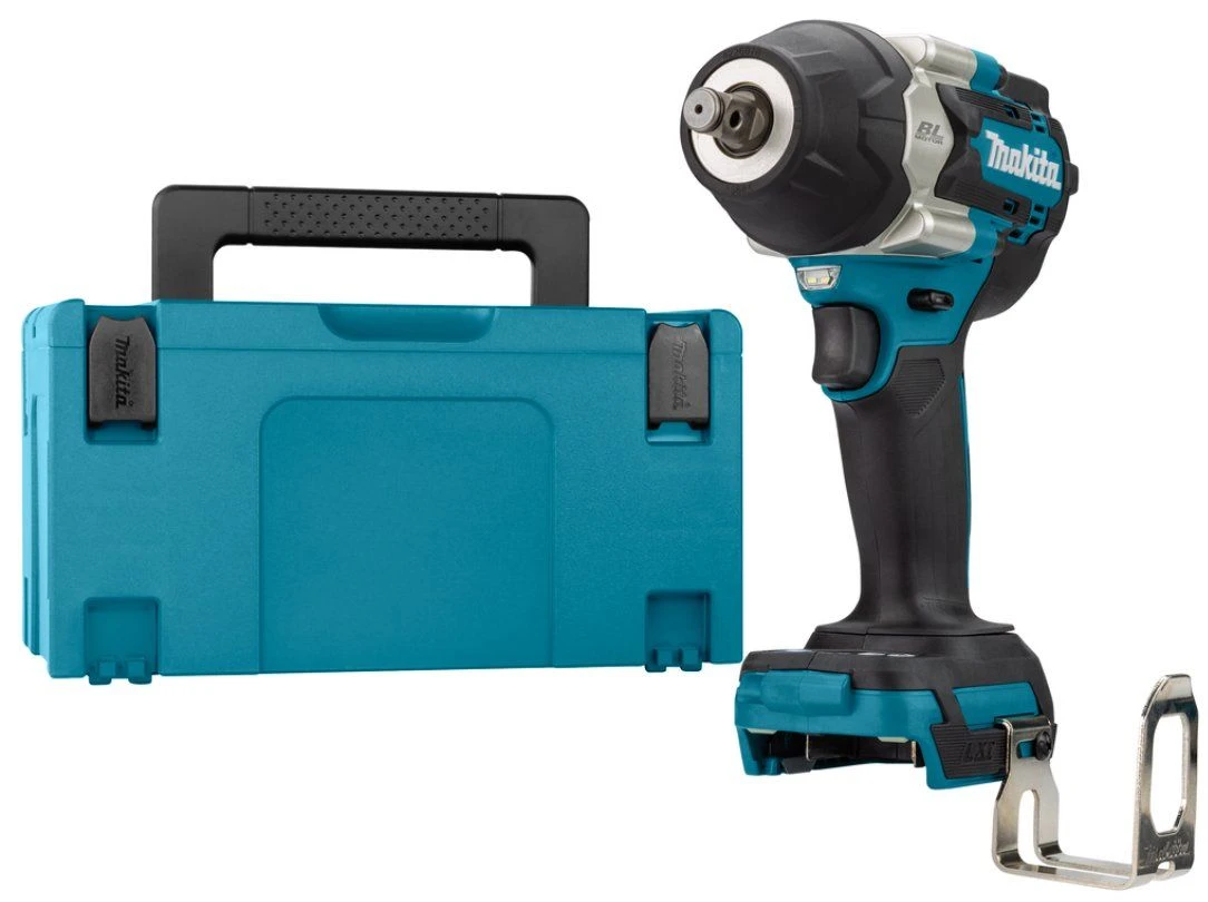Makita DTW700RTJ 18V Li-Ion Accu Slagmoersleutel Set (2x 5.0Ah Accu) In Mbox - 700 Nm - 1/2" - Koolborstelloos 6 Makita DTW700RTJ 18V Li-Ion Accu Slagmoersleutel Set (2x 5.0Ah Accu) In Mbox - 700 Nm - 1/2" - Koolborstelloos - Afbeelding 6