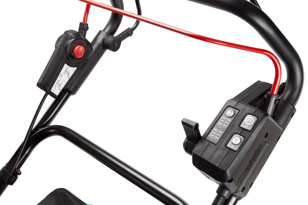 Makita DLM533PT4 36V (2x 18V) Li-Ion Accu Grasmaaier Set (4x 5.0Ah Accu) - 53cm - Zelfrijdend - Koolborstelloos 4 Makita DLM533PT4 36V (2x 18V) Li-Ion Accu Grasmaaier Set (4x 5.0Ah Accu) - 53cm - Zelfrijdend - Koolborstelloos - Afbeelding 4