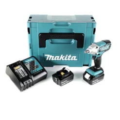 Makita DTW190RTJ 18V Li-Ion Accu Slagmoersleutel Set (2x 5.0Ah Accu) In Mbox - 190Nm - 1/2" - Koolborstelloos