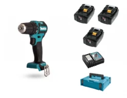 Makita DF332DSM3J 10.8V Li-Ion Accu Boor-/schroefmachine Set (3x 4.0Ah Accu) In Mbox - Koolborstelloos