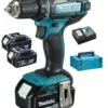 Makita DDF482RM3J 18V Li-Ion Accu Boor-/schroefmachine Set (3x 4.0Ah Accu) In Mbox