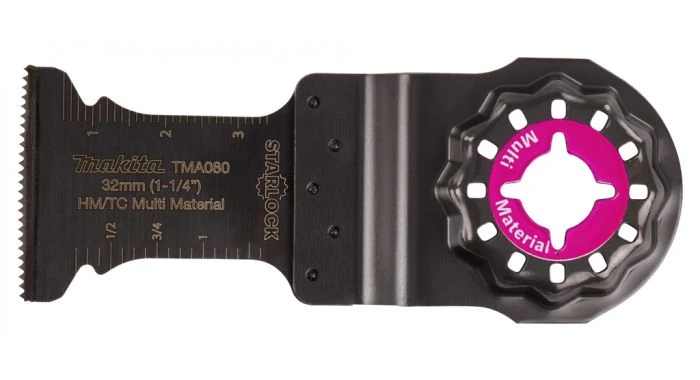 Makita B-69761 TMA080 Invalzaagblad 32x40mm Multimateriaal 1 Makita B-69761 TMA080 Invalzaagblad 32x40mm Multimateriaal