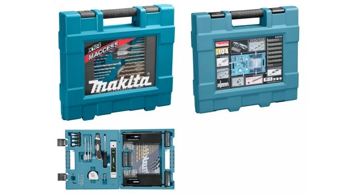 Makita D-31778 104 Delige Accessoire, Bit & Boren Set In Koffer 1 Makita D-31778 104 Delige Accessoire, Bit & Boren Set In Koffer