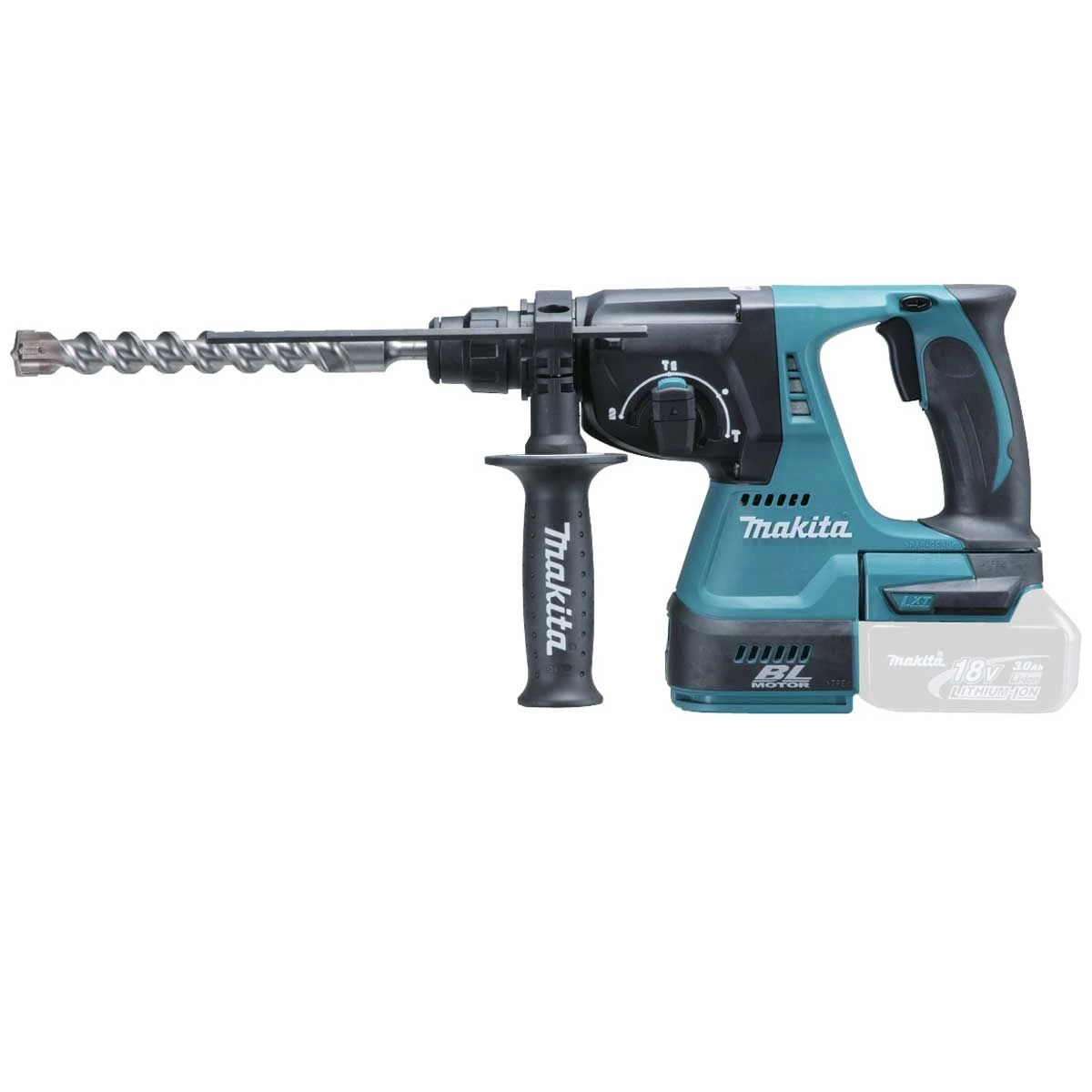 Makita DLX5069TX1 18V Li-ion Accu 5-delige Combiset (2x 5.0Ah Accu) In Tas 2 Makita DLX5069TX1 18V Li-ion Accu 5-delige Combiset (2x 5.0Ah Accu) In Tas - Afbeelding 2