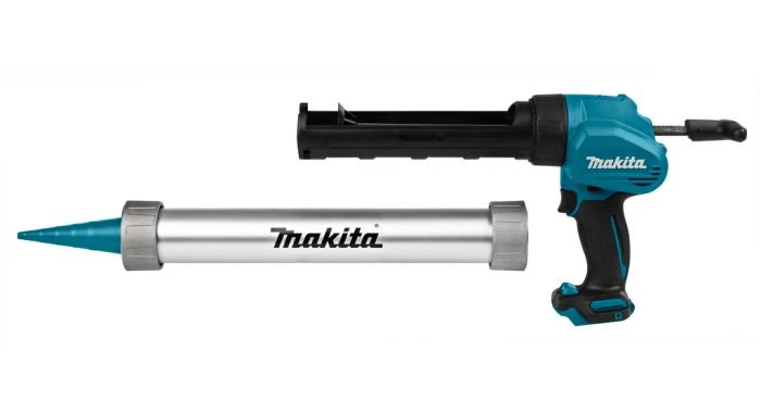 Makita CG100DZXK 10,8V Lijm- En Kitspuit Body Met 2 Patroonhouders - 5000N 1 Makita CG100DZXK 10,8V Lijm- En Kitspuit Body Met 2 Patroonhouders - 5000N