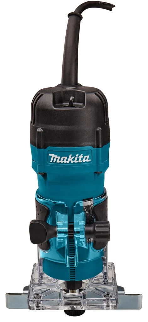 Makita 3711 Kantenfreesmachine - 530W - 6mm 1 Makita 3711 Kantenfreesmachine - 530W - 6mm