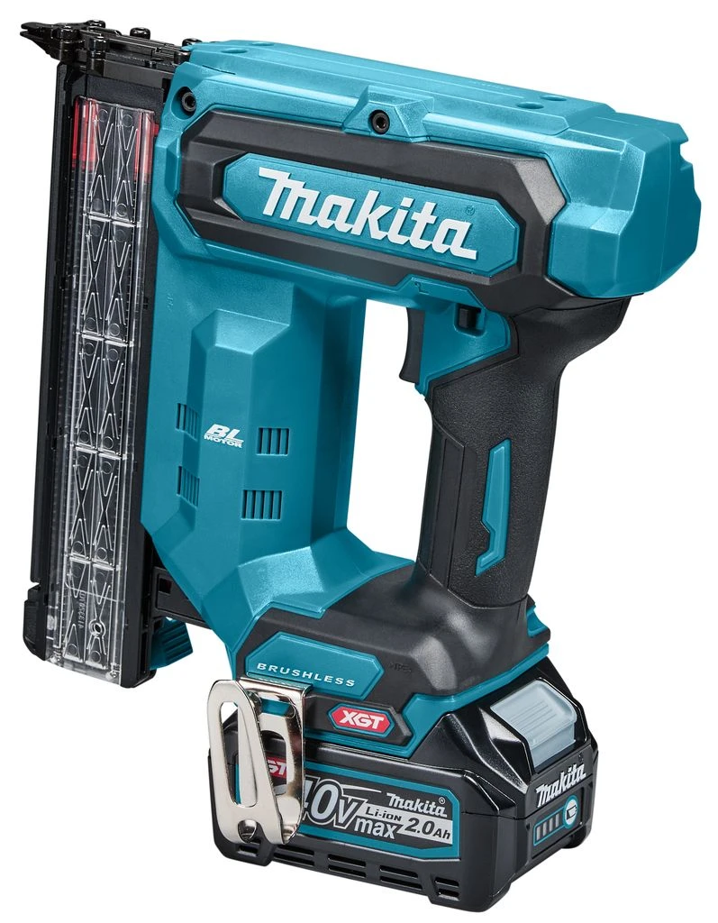 Makita FN001GA202 XGT 40V Max Li-ion Accu Brad Tacker Set (2x2,0 Ah) In Mbox 4 Makita FN001GA202 XGT 40V Max Li-ion Accu Brad Tacker Set (2x2,0 Ah) In Mbox - Afbeelding 4