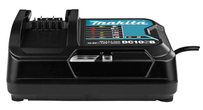 Makita DC10SB 10,8V - 12V Max Accu Oplader 1 Makita DC10SB 10,8V - 12V Max Accu Oplader