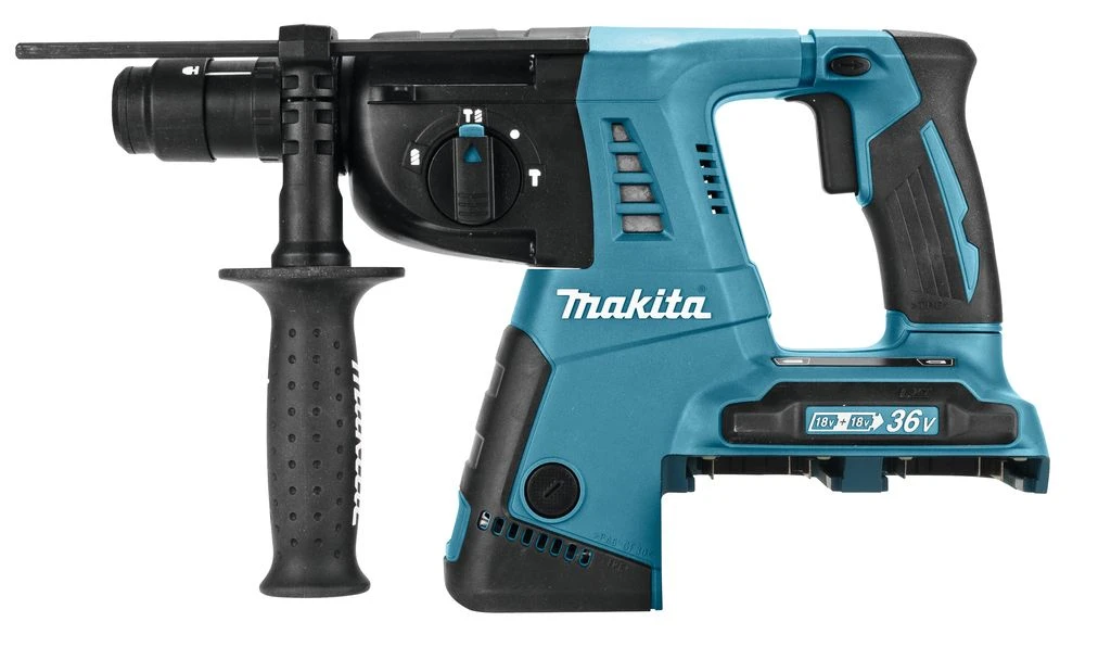 Makita DLX2101PMJ 18V Li-Ion Accu Combihamer (DHR264) & Klopboor-/schroefmachine (DHP481) Combiset (4x 4.0Ah) In Mbox 2 Makita DLX2101PMJ 18V Li-Ion Accu Combihamer (DHR264) & Klopboor-/schroefmachine (DHP481) Combiset (4x 4.0Ah) In Mbox - Afbeelding 2
