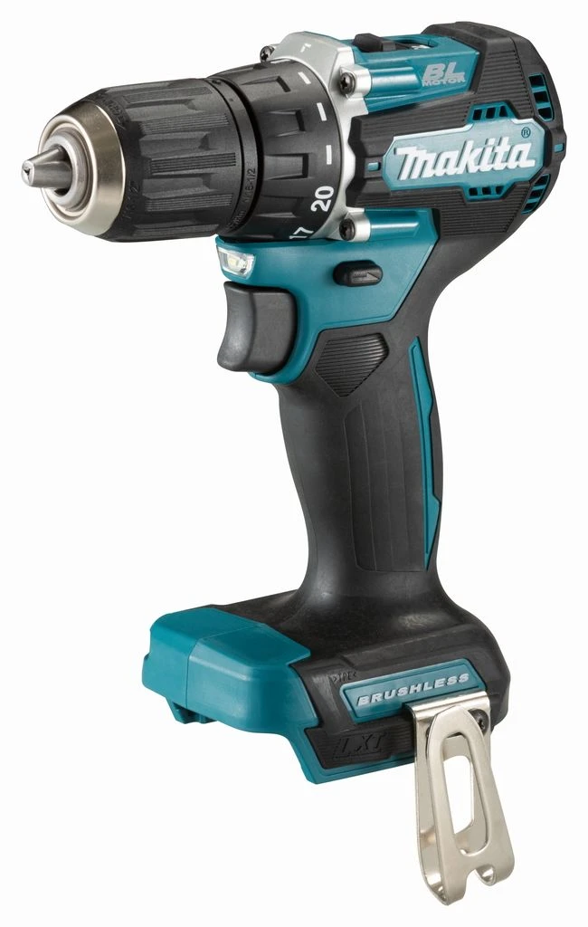 Makita DDF487RAJ 18V Li-Ion Accu Boor-/schroefmachine Set (2x 2,0Ah) In Mbox - 13mm - Koolborstelloos 1 Makita DDF487RAJ 18V Li-Ion Accu Boor-/schroefmachine Set (2x 2,0Ah) In Mbox - 13mm - Koolborstelloos