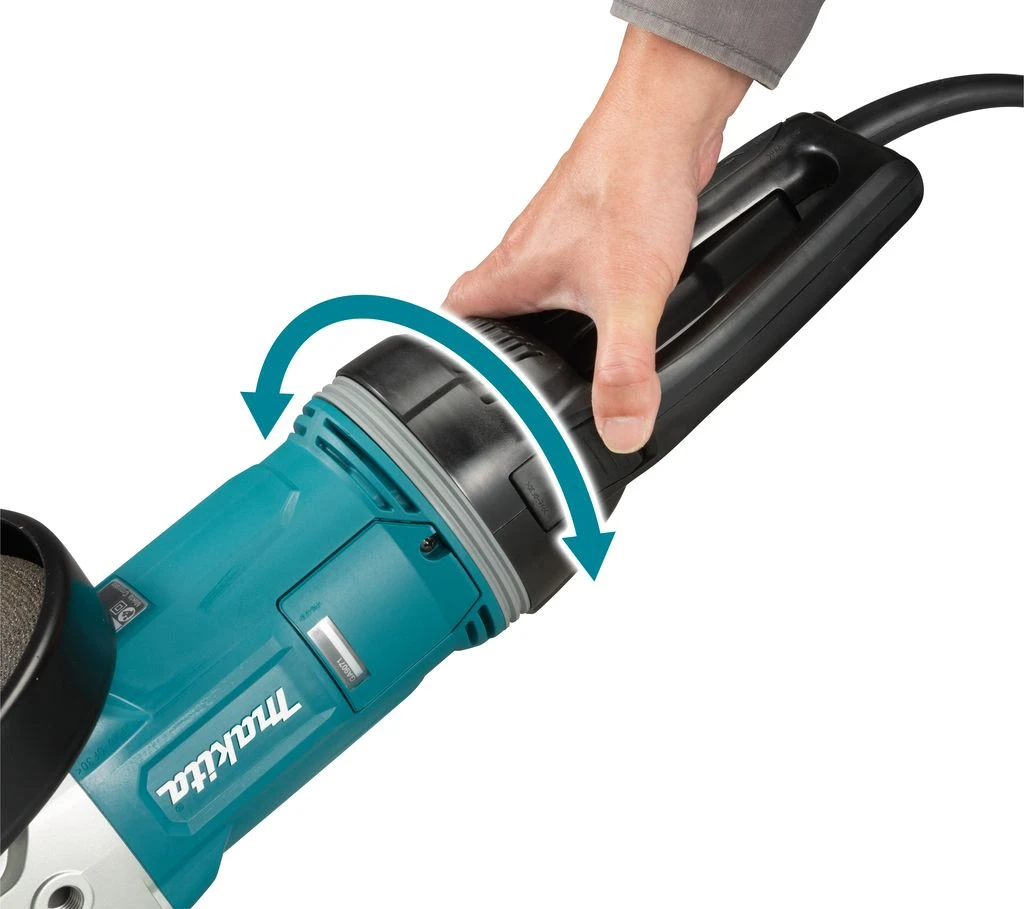 Makita GA9071X1 Haakse Slijper 230 Mm - 2800 Watt - Met Vastzetschakelaar En D-greep 2 Makita GA9071X1 Haakse Slijper 230 Mm - 2800 Watt - Met Vastzetschakelaar En D-greep - Afbeelding 2