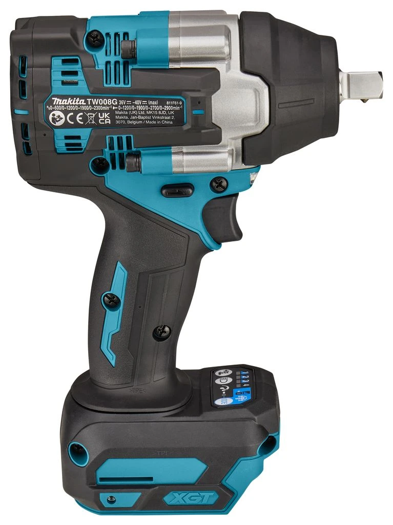 Makita TW008GZ XGT 40V Max Li-ion Accu Slagmoersleutel Body 3 Makita TW008GZ XGT 40V Max Li-ion Accu Slagmoersleutel Body - Afbeelding 3