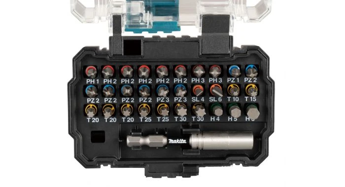 Makita E-13552 Slagschroefbitset - 31-delig 1 Makita E-13552 Slagschroefbitset - 31-delig