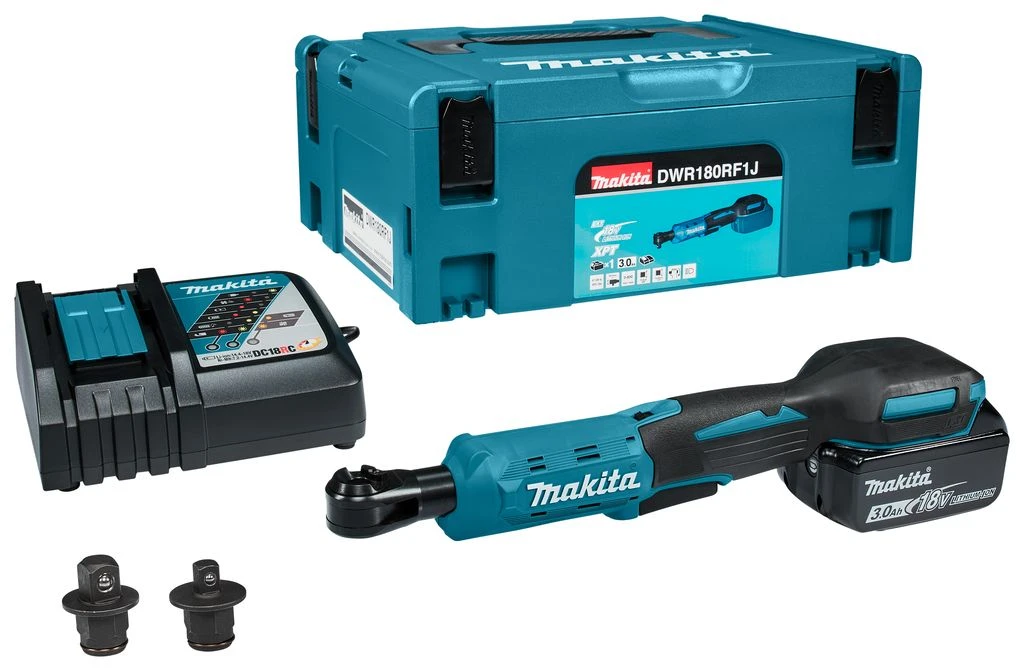 Makita DWR180RF1J 18V Li-Ion Accu Ratelsleutelset (1x 3,0Ah) In Mbox - 47,5Nm 9 Makita DWR180RF1J 18V Li-Ion Accu Ratelsleutelset (1x 3,0Ah) In Mbox - 47,5Nm - Afbeelding 9